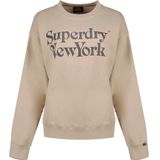 Superdry - Brand Mark Loose Fit - Sweatshirt - Beige