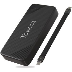 Toveca Externe SSD 2TB - 2000 MB/s SSD Extern - USB C 3.2 Geschikt voor iPhone 15/16 & Samsung - Zwart