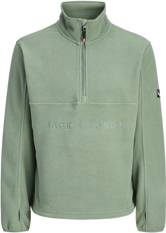 JACK&JONES - JJALPES HALF ZIP FLEECE JACKET AW25 - Heren - Buitenjassen
