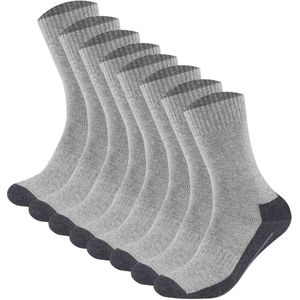 Camano - Sokken Set van 8 - Uniseks - Zachte Stretch Katoenmix