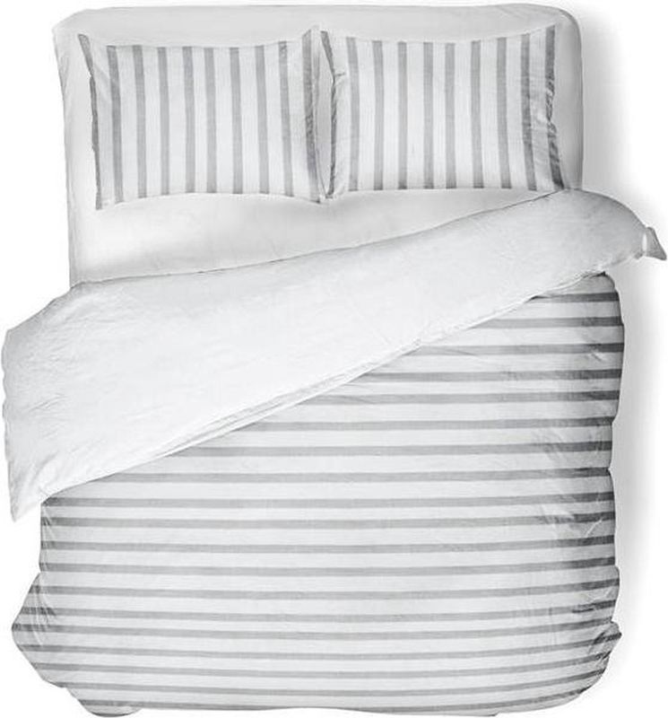 Dekbedovertrek - Blauw - Katoen - 1 Persoon