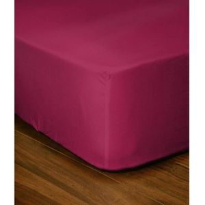Lovely Home - LH71607 - Verstelbaar Onderlaken - Fuchsia Rose - 180 x 200 + 35 cm