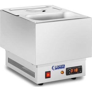 Professionele Chocoladesmelter met 2 GN Containers - Max 100°C - Chocoladefondue Machine voor Keuken