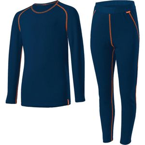 Löffler Thermoset Transtex Junior Polypropyleen/modal Blauw Mt 128