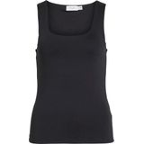 Vila Top Vikenza O-neck S/l Tank Top - Noos 14089092 Black Dames Maat - S