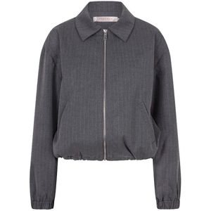 EsQualo - F25 10546 093 - Jas - Grijs Melange - Dames