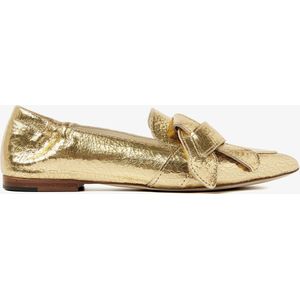 VIA VAI Lola Rayne Loafers dames - Instappers - Goud - Maat 40