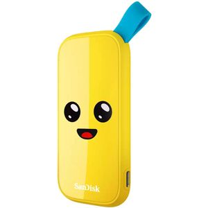 SanDisk - Portable SSD - 1TB - Geel - Peely Edition