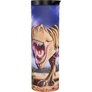Dino Striped T-Rex - Thermobeker 500 ml