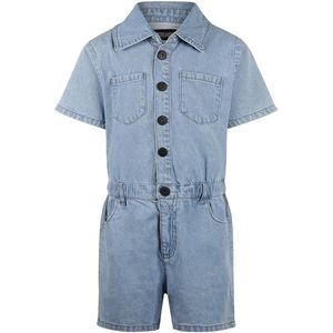 No way Monday meisjes Jumpsuit maat 152 Blue Jeans