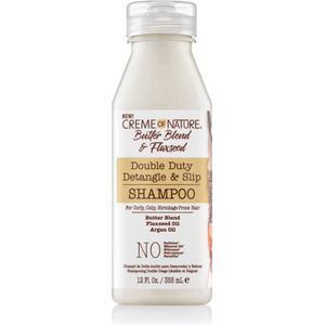 Creme of Nature - Butter Blend en Flaxseed - Hydraterende Shampoo - 355 ml