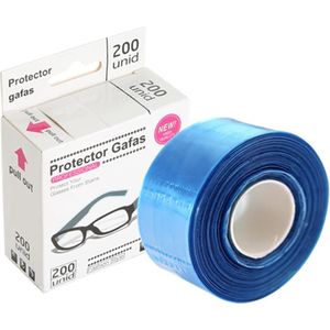 Professionele Wegwerpbrilhoezen - Wegwerpbrillen voor Kappers - Beschermhoezen voor Haar - 15 x 3 cm - Vervangingen voor Brilpoten