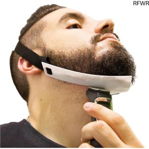 RFWR® Flexibele Baardtrimmer Sjabloon voor Nette Halslijn - Handenvrije Baardvormgids - Ideaal Cadeau voor Mannen