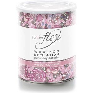 ItalWax Flex-Wax Rozenolie - 800 ml - Waxen met Rose Oil voor Zijdezachte Huid