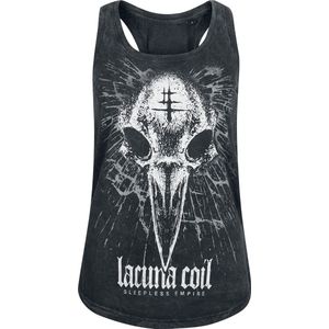 Lacuna Coil Sleepless Dames Top - antraciet - M
