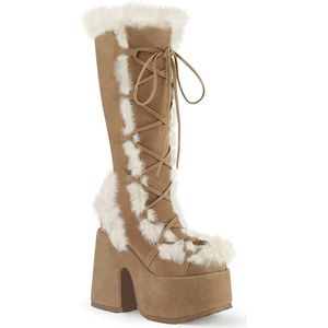 DemoniaCult - CAMEL-311 Plateau Laarzen - US 11 - 41 Shoes - Bruin