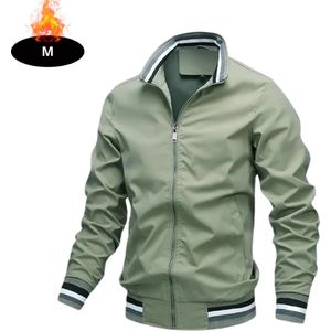 Bovista Windjas Heren - Parka - Lente & Herfst - Jas - Volwassen - Windjack - Windbreaker - Outdoor - Groen - S
