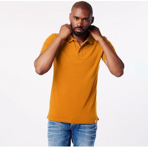 SKOT Polo Duurzaam - Fire - Cadmium Geel - Maat M