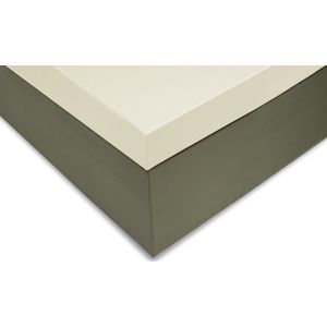 Zohome Satinado Hoeslaken - Lits-jumeaux - Katoensatijn - 180x210-220cm - Wit