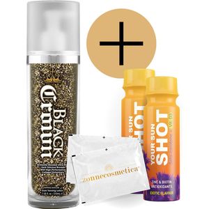 Devoted Creations - Black Crown + 2 Your Sun Shots + 2 Verfrissingsdoekjes