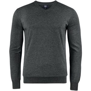 Cutter & Buck Oakville V-neck Heren 355418 - Antraciet Melange