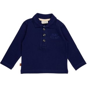 Frogs and Dogs - Play All Day Kids Polo | Patriot Blue - Katoen - Maat 104