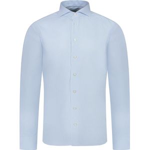 Eton Overhemd Blauw Regular Fit - Maat EU42 - Mannen - Lente/Zomer Collectie - Katoen