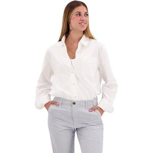 Dockers Original Overhemd Met Lange Mouwen Wit S Vrouw