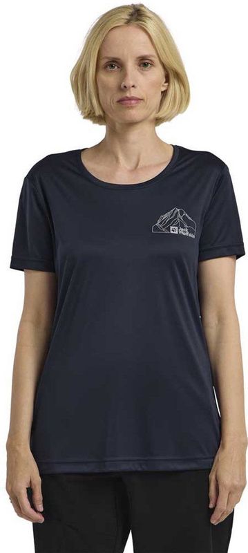 Jack Wolfskin - Peak Graphic - T-shirt - Korte Mouwen - 100% Gerecycled Polyester