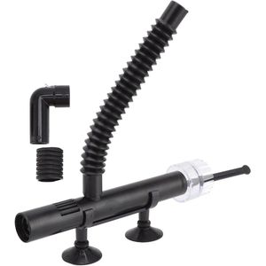 Oppervlakteskimmer en Eiwitafschuimer voor Aquarium met Flexibele Buis - Mini-olieafschuimerverwijderaar voor Vissen