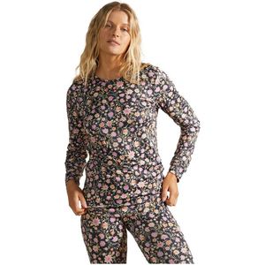 BILLABONG Warm Up Tech Lange Mouwenshirt Dames - Off Black