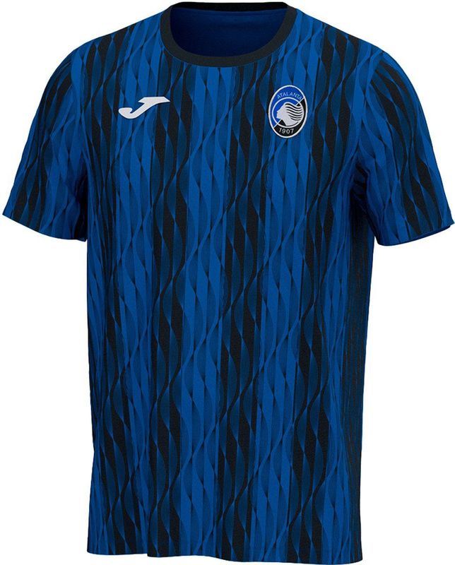 Joma Atalanta Bergame 25/26 Voor De Wedstrijd T-shirt Met Korte Mouwen Blauw S Man