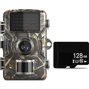Wildcamera - Wildcamera met Nachtzicht - Beveiligingscamera - Beveiligingscamera Buiten - 16mp - 1080P - 940nm - Infrarood