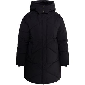 usha - Gewatteerde Jas - Zwart - WHITE LABEL