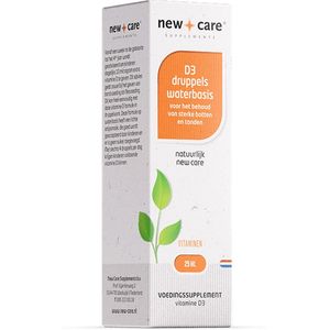 New Care Vitamine D3 druppels kind waterbasis - 25ml