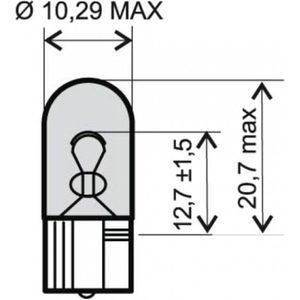 Ampoule Osram pour Moto BMW 450 G X 2008 à 2012 AV Neuf