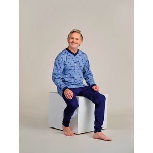 Dessin hansop | Heren | Ritssluiting rug en kruis | Lange mouw/pijp | Marine | XS