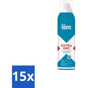 Odorex – Anti-transpirant spray – Extra Dry Sensitive – 150 ml - Bulkverpakking - 15 stuks