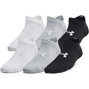 Under Armour - Ua Yth Essential No Show - Sokken - Zwart - 6-Pack