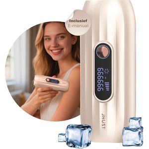 JHust - IPL Laser Ontharingsapparaat - Ontharing voor thuis - IPL Laser Ontharing - Laser Ontharingsapparaat - Ontharingsapparaten - Epileerapparaat Dames - 999.999 Flitsen - inclusief E-Manual - kerstcadeau voor vrouwen