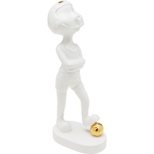 Woonaccessoires wit meisje goud bal Kare Design