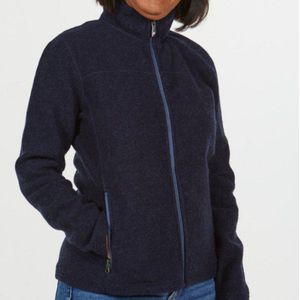 Ivanhoe - Beata - Wollen Full-Zip Vest - Blauw