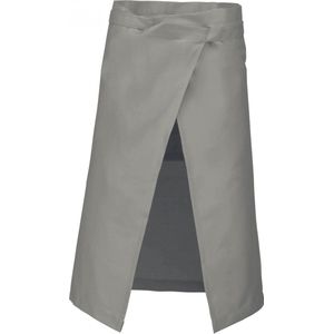 Schort/Tuniek/Werkblouse Unisex One Size Kariban Light Grey 65% Polyester, 35% Katoen