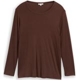 Tom Tailor Plus Size - Basic slim fit shirt met lange mouwen