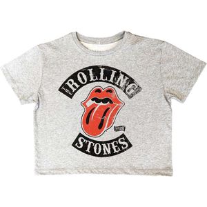 The Rolling Stones - Tour '78 Crop top - L - Grijs