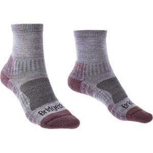 Bridgedale Dames Wandelsokken Quarter Lightweight Paars
