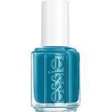 essie - summer 2022 limited edition - 845 revenge's a beach - blauw - glanzende nagellak - 13,5 ml