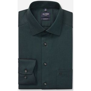 OLYMP - Luxor - Overhemd - Donkergroen - Modern Fit