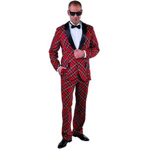 Landen Thema Kostuum | Schotse Hooglander Gala Smoking | Man | Large | Carnaval kostuum | Verkleedkleding