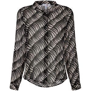 Alba Moda Bluse Bluse in transparenter Qualität